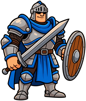 Armored Knight Character