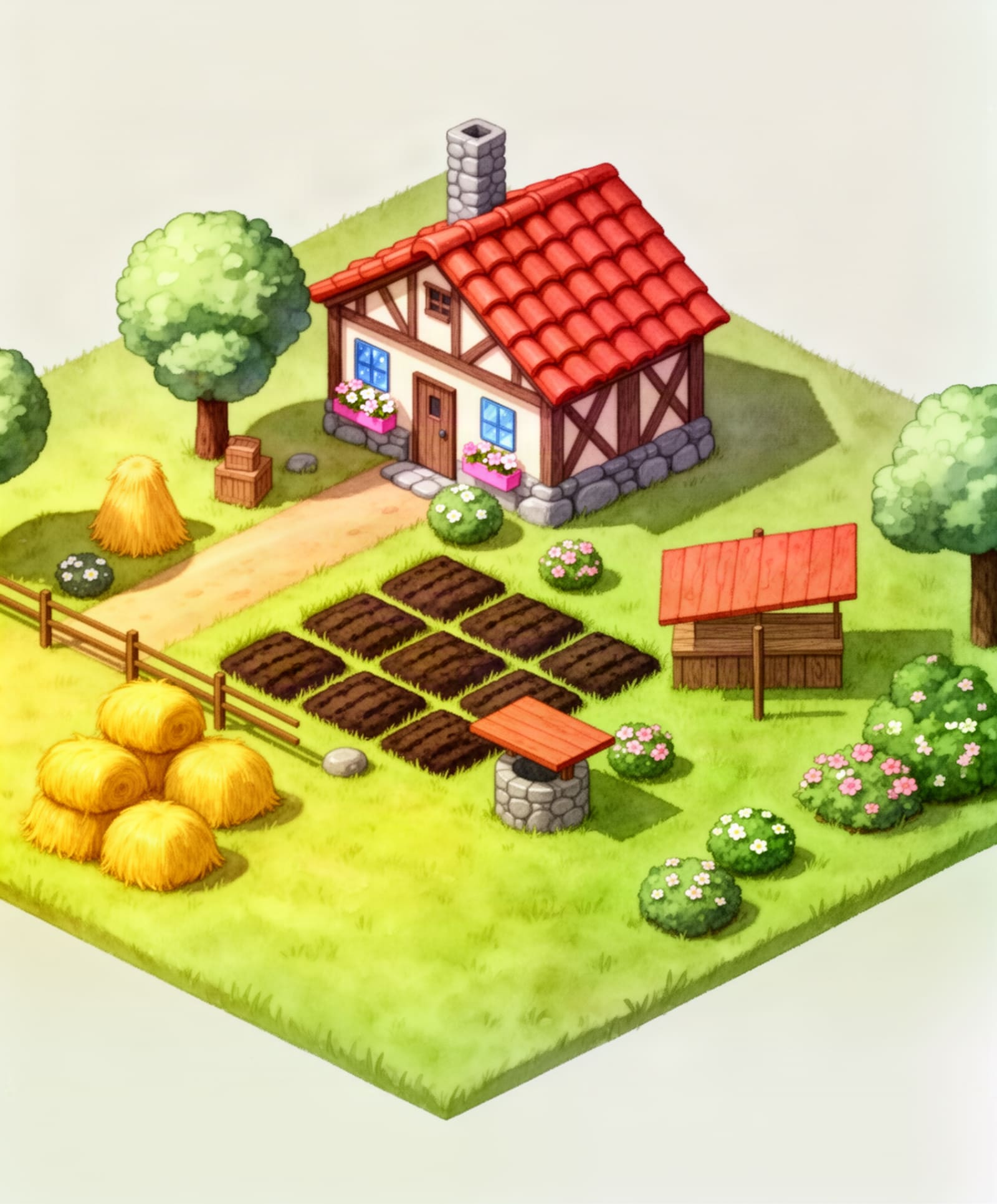 Cozy Chibi Farm