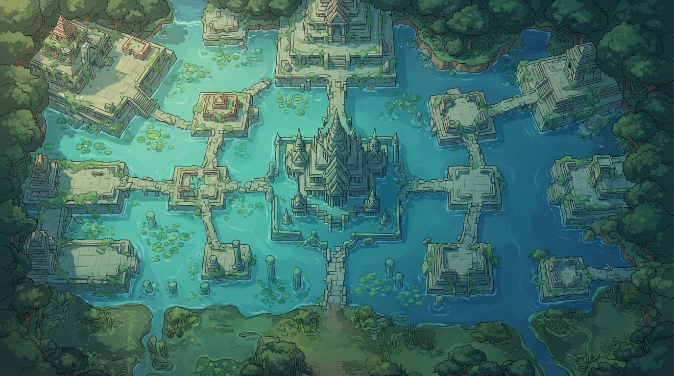 The Verdant Sunken Kingdoms