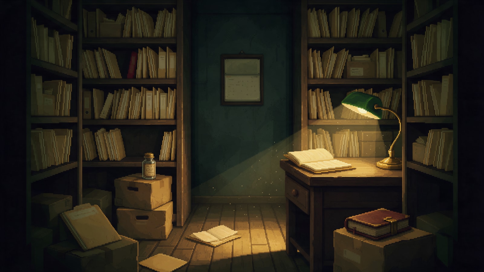 Archive Room Background (Chapter 2)