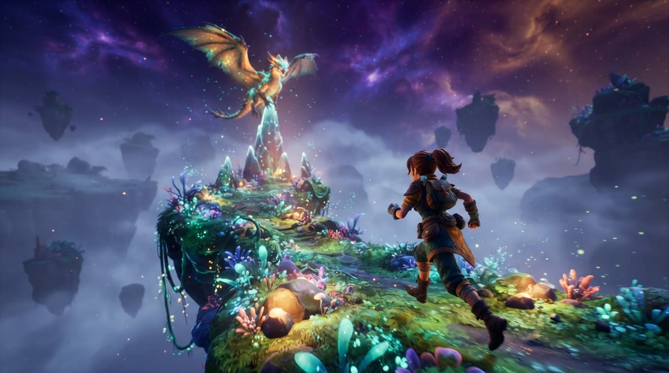 Hunt Creatures Across Floating Islands