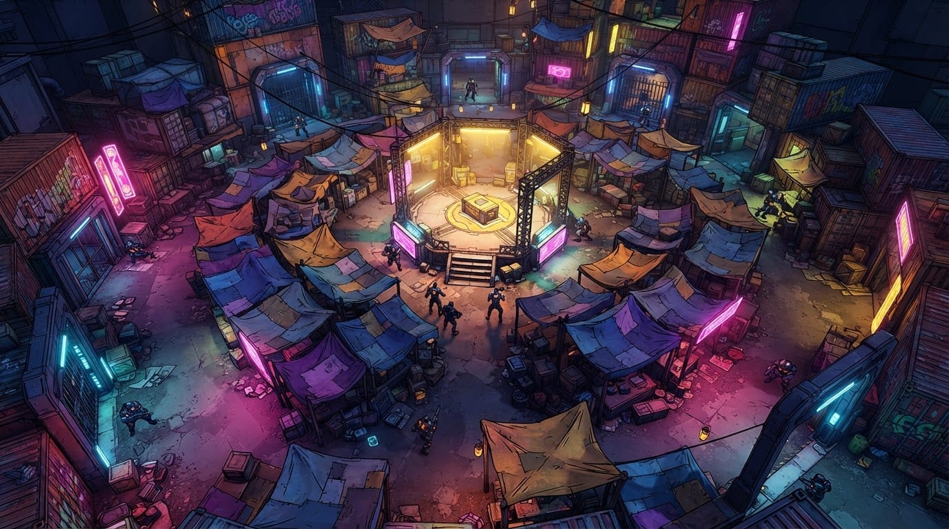 Neon Outlaw Bazaar