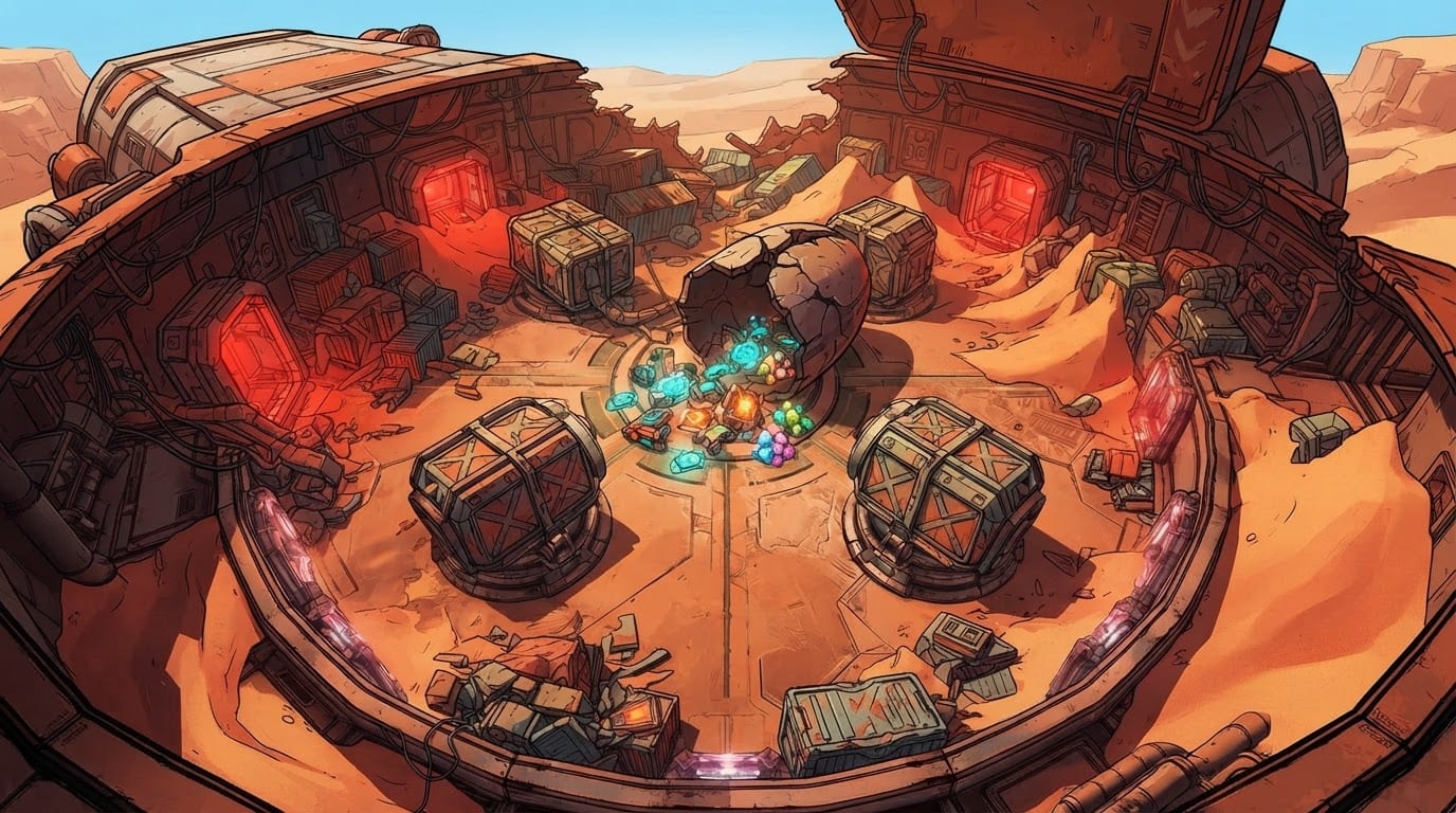 Crashed Cargo Freighter