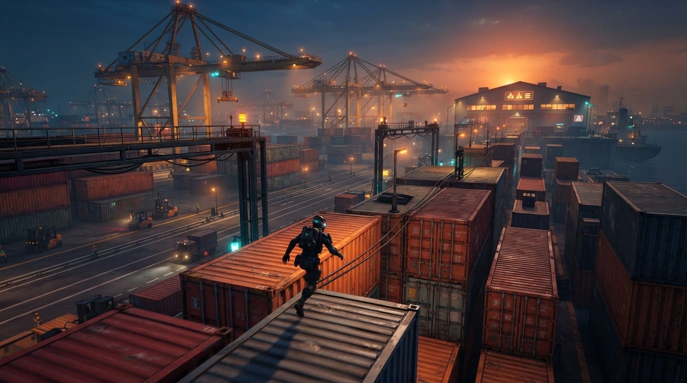 Industrial port district