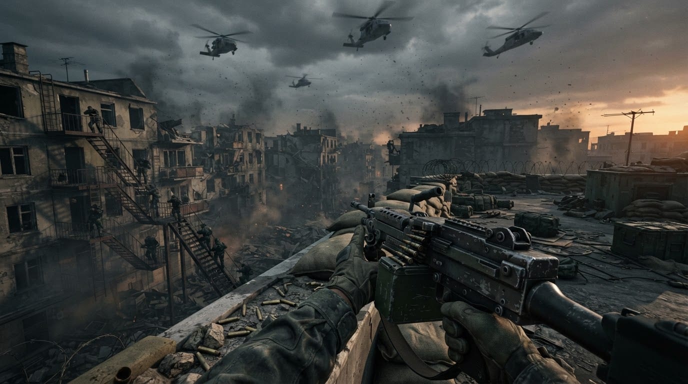 Hold the rooftop under siege