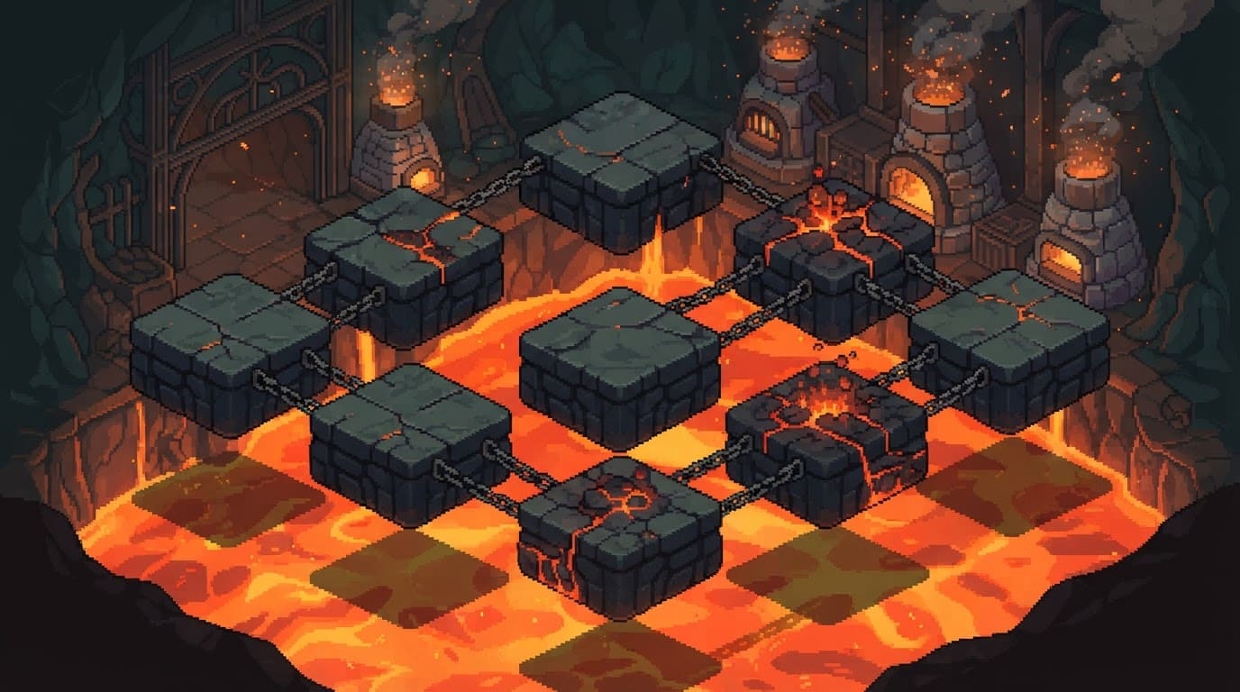 Volcanic Forge Platforms