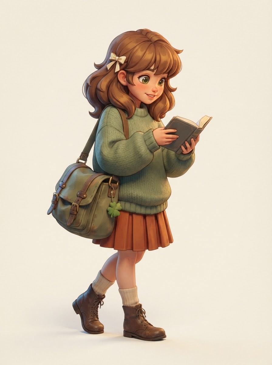 Clover the book collector