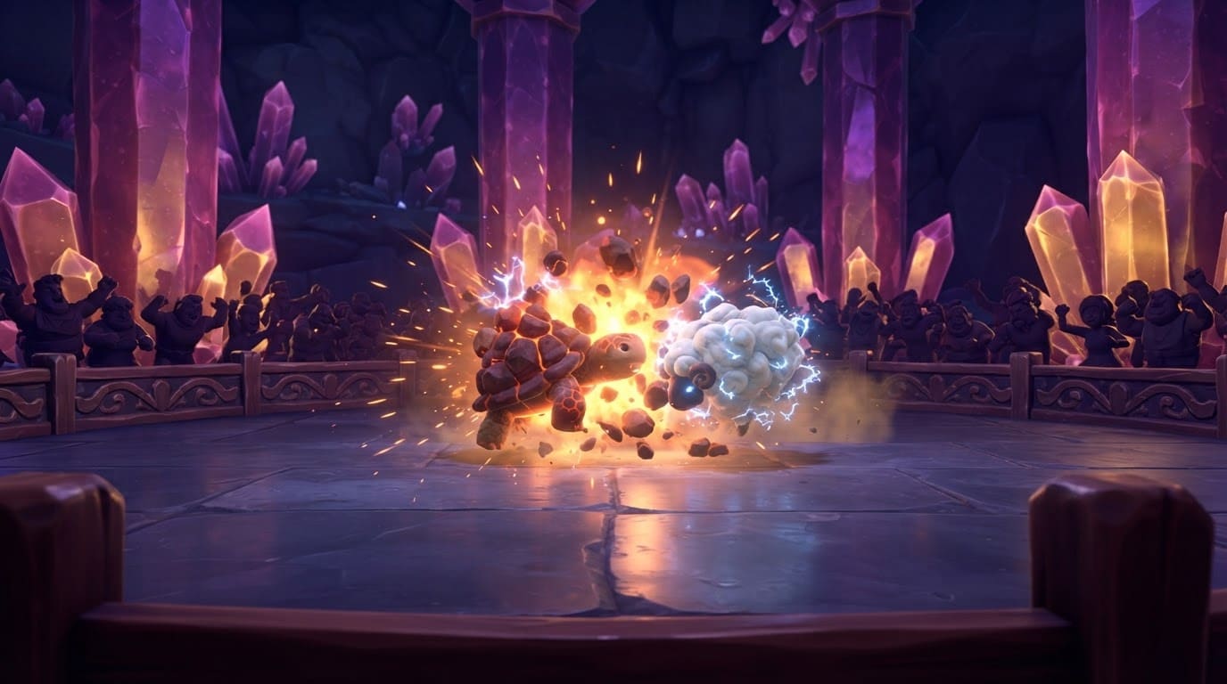 Battle — crystal arena clash