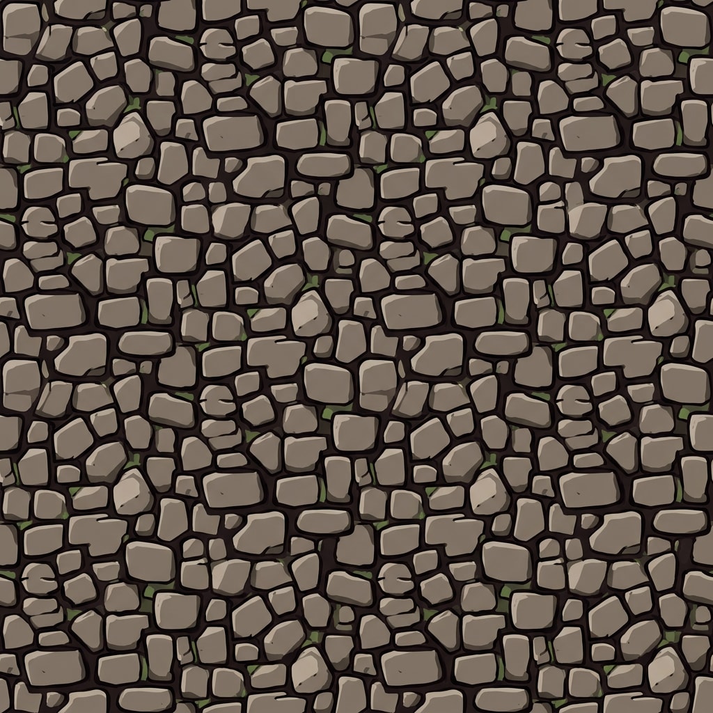 Tok Ground Cobble Seamless
