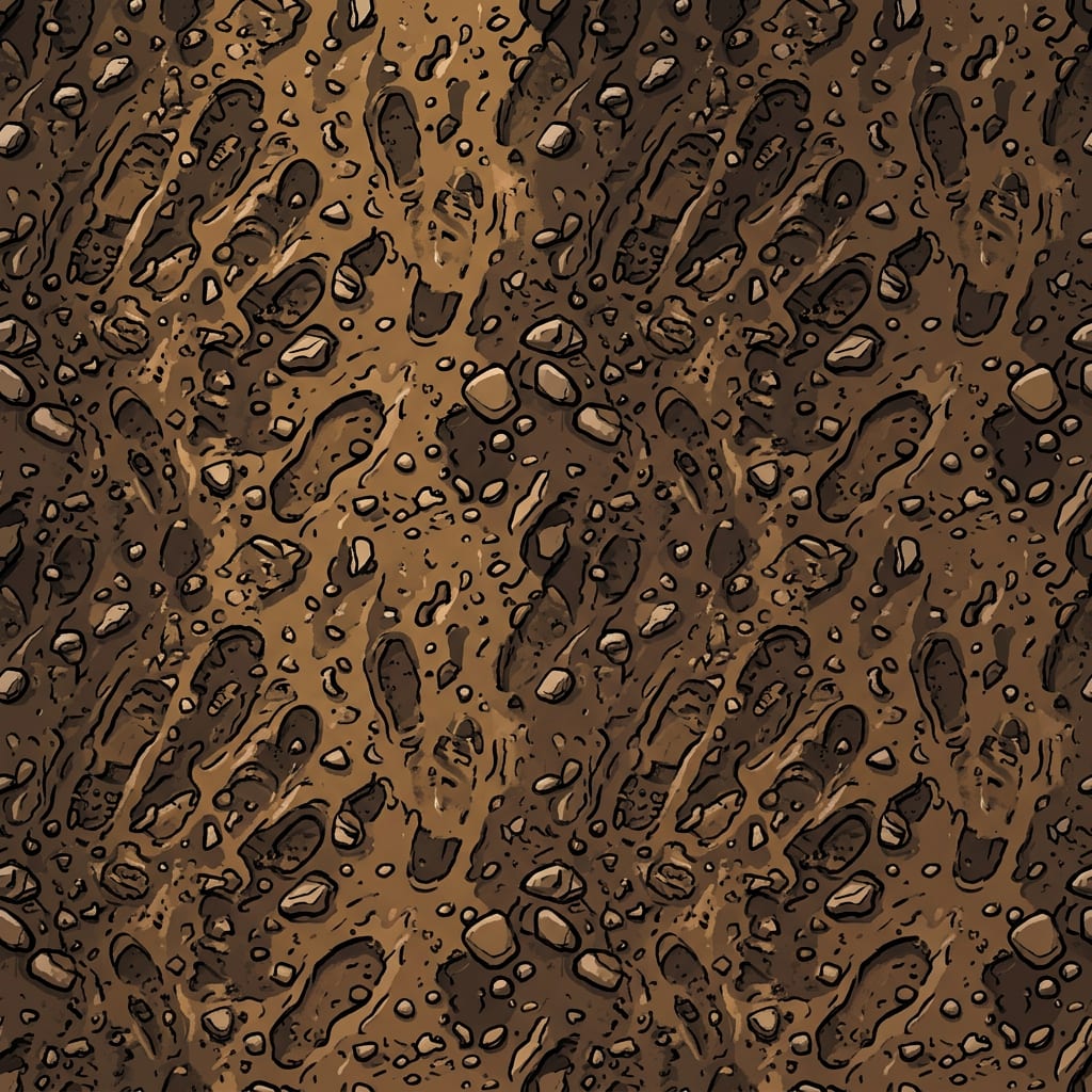 Tok Ground Dirt Path Seamless