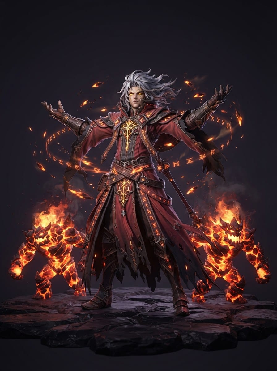 炎爆法师召唤师