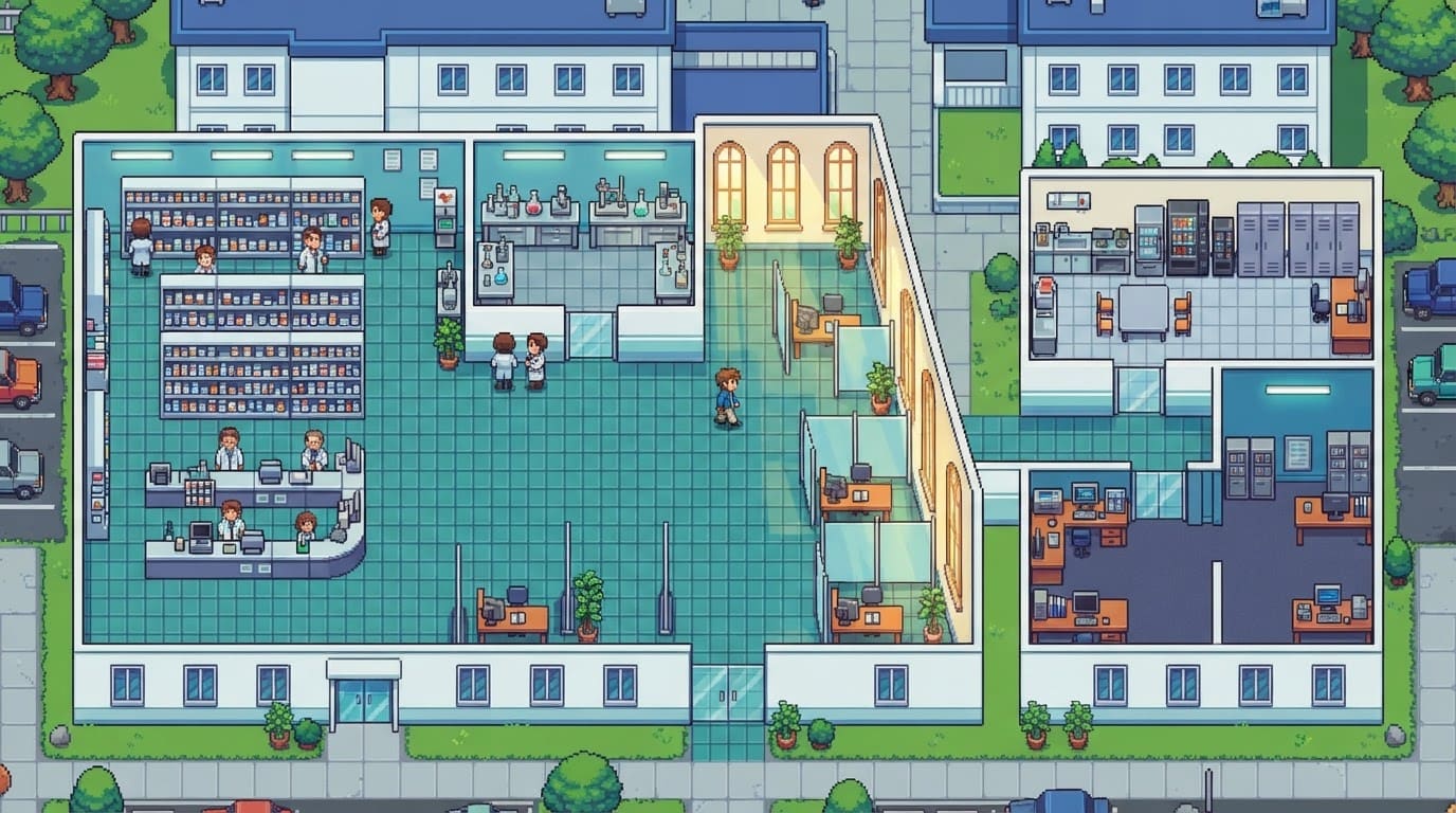 OPAS Campus overworld