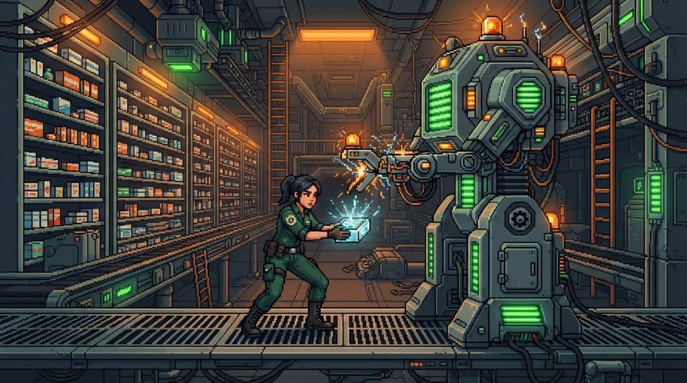 Repair the ROWA machine