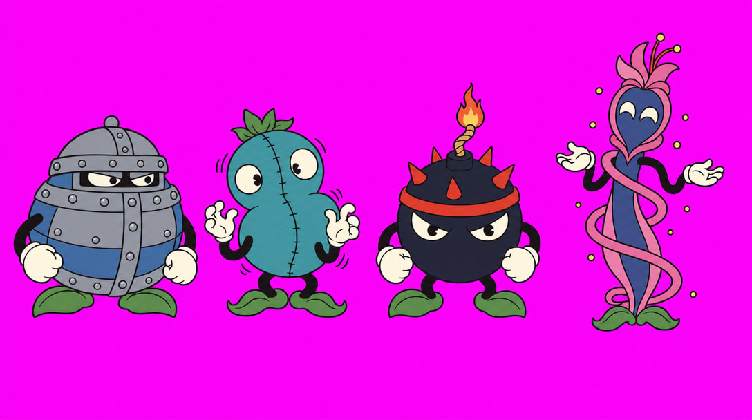Bubble Plant Sheet 2 - Armoured, Splitter, Bomb Hazard, Aurora