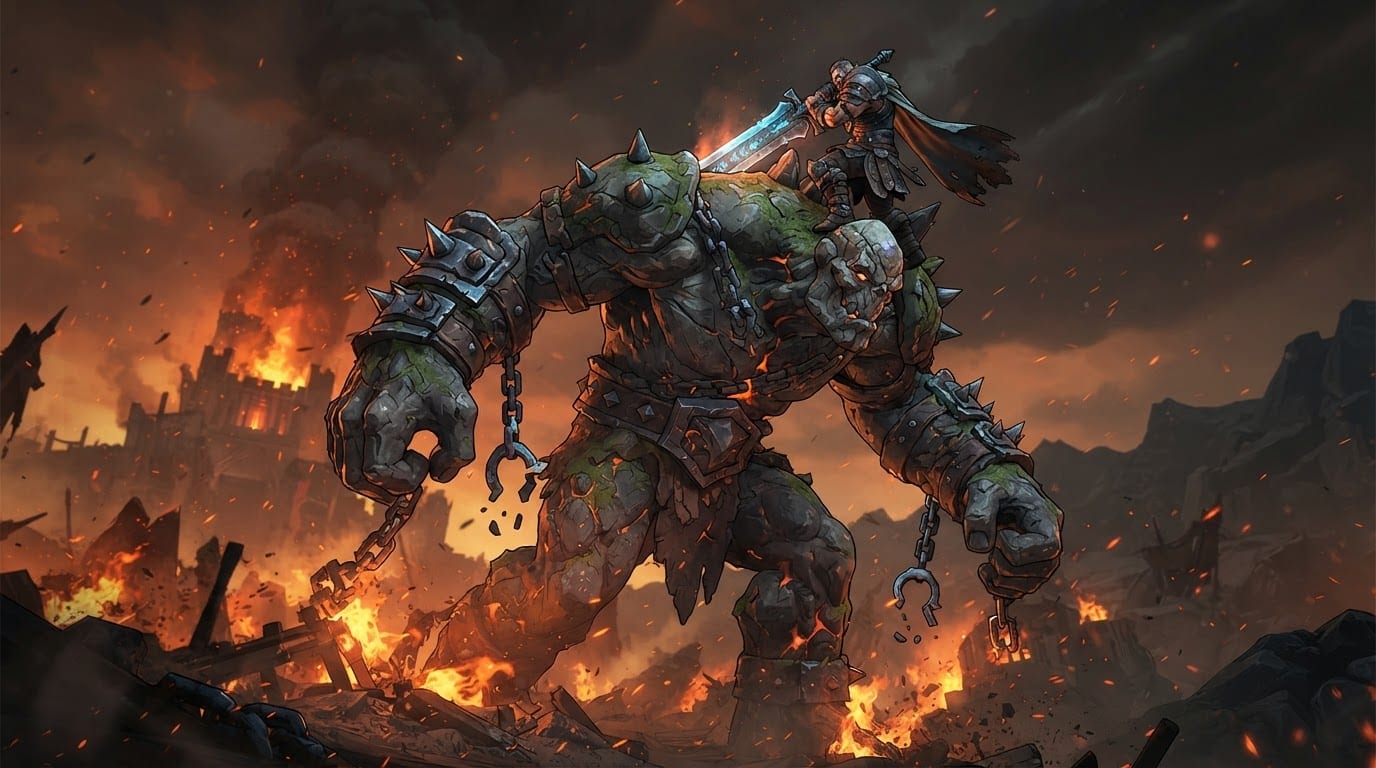 Scale a Living Fortress