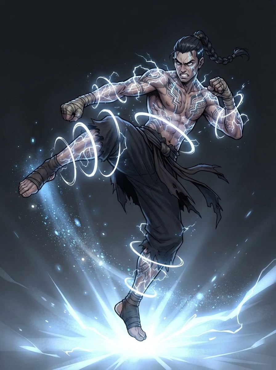 The Stormstride Thunder Monk