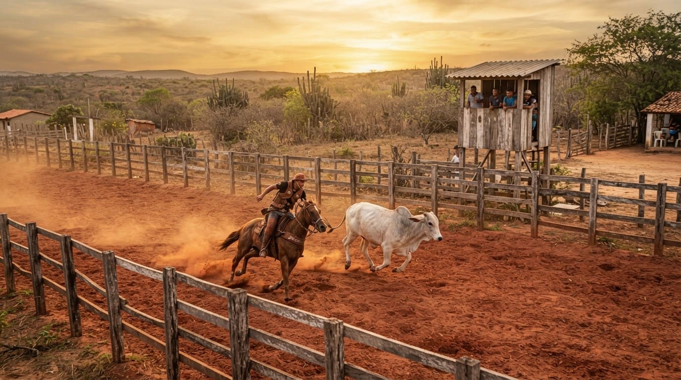 Fazenda no sertão nordestino