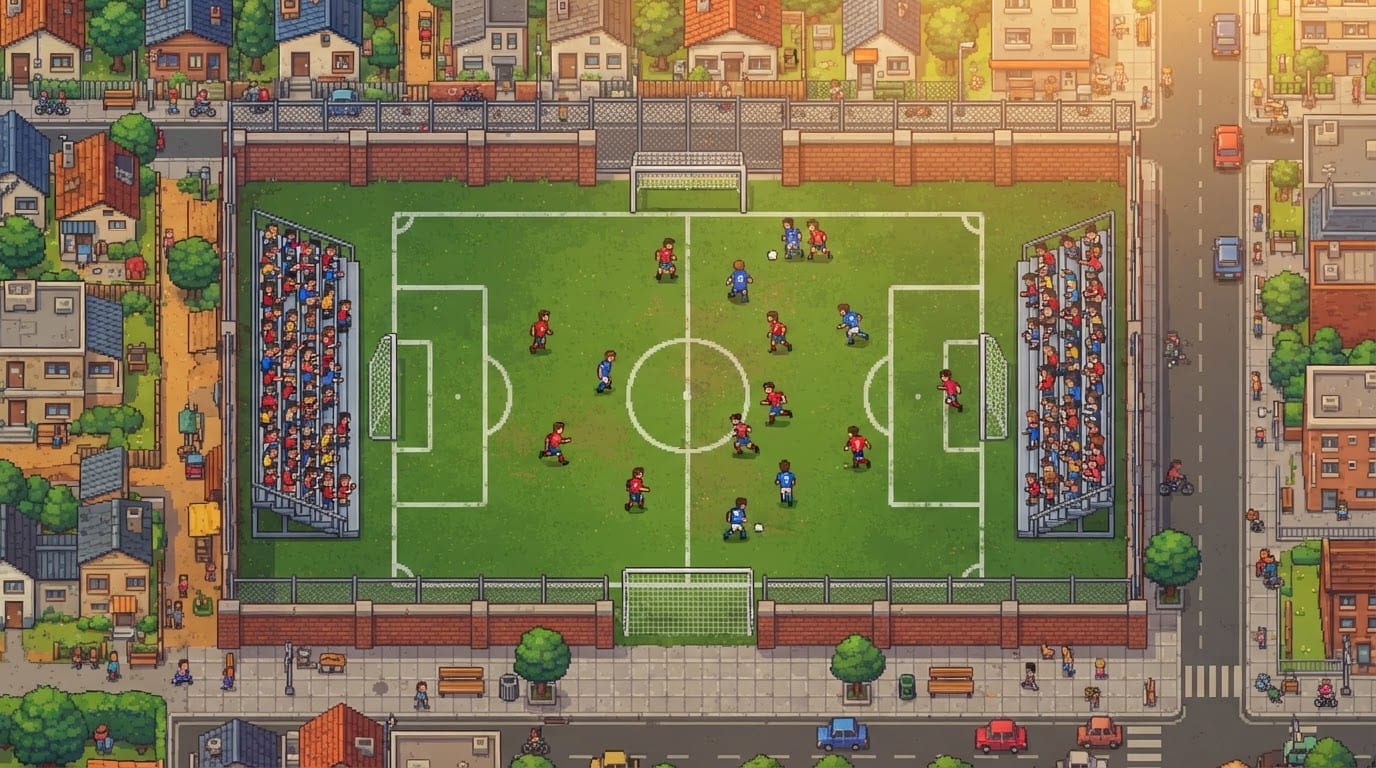 Arena compacta de bairro