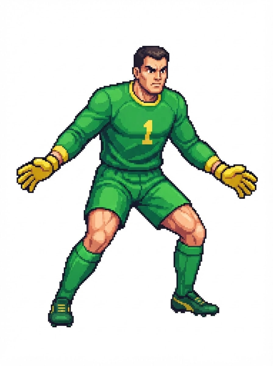 Goleiro gigante do Palmeiras