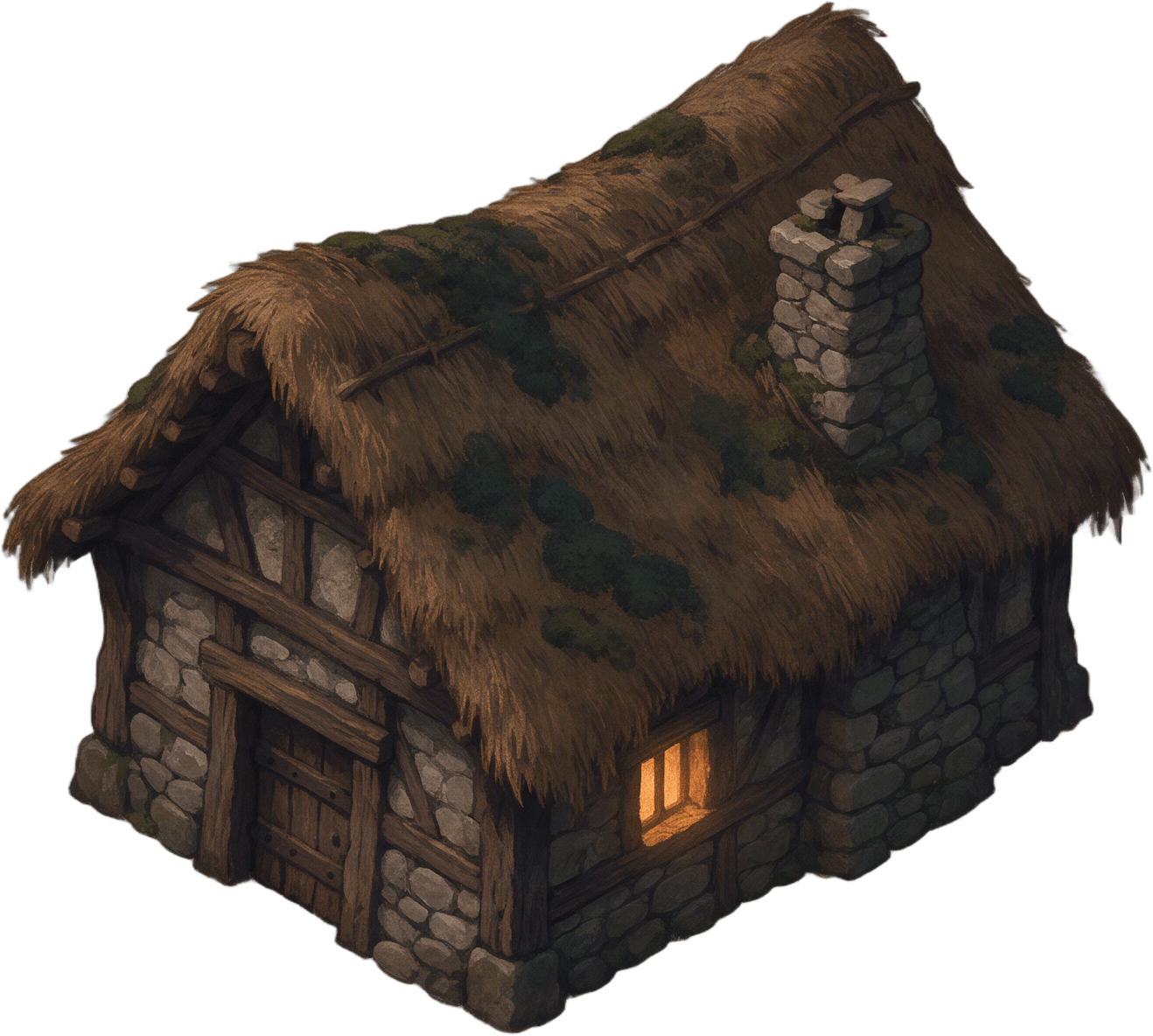 Abandoned Thatched Cottage