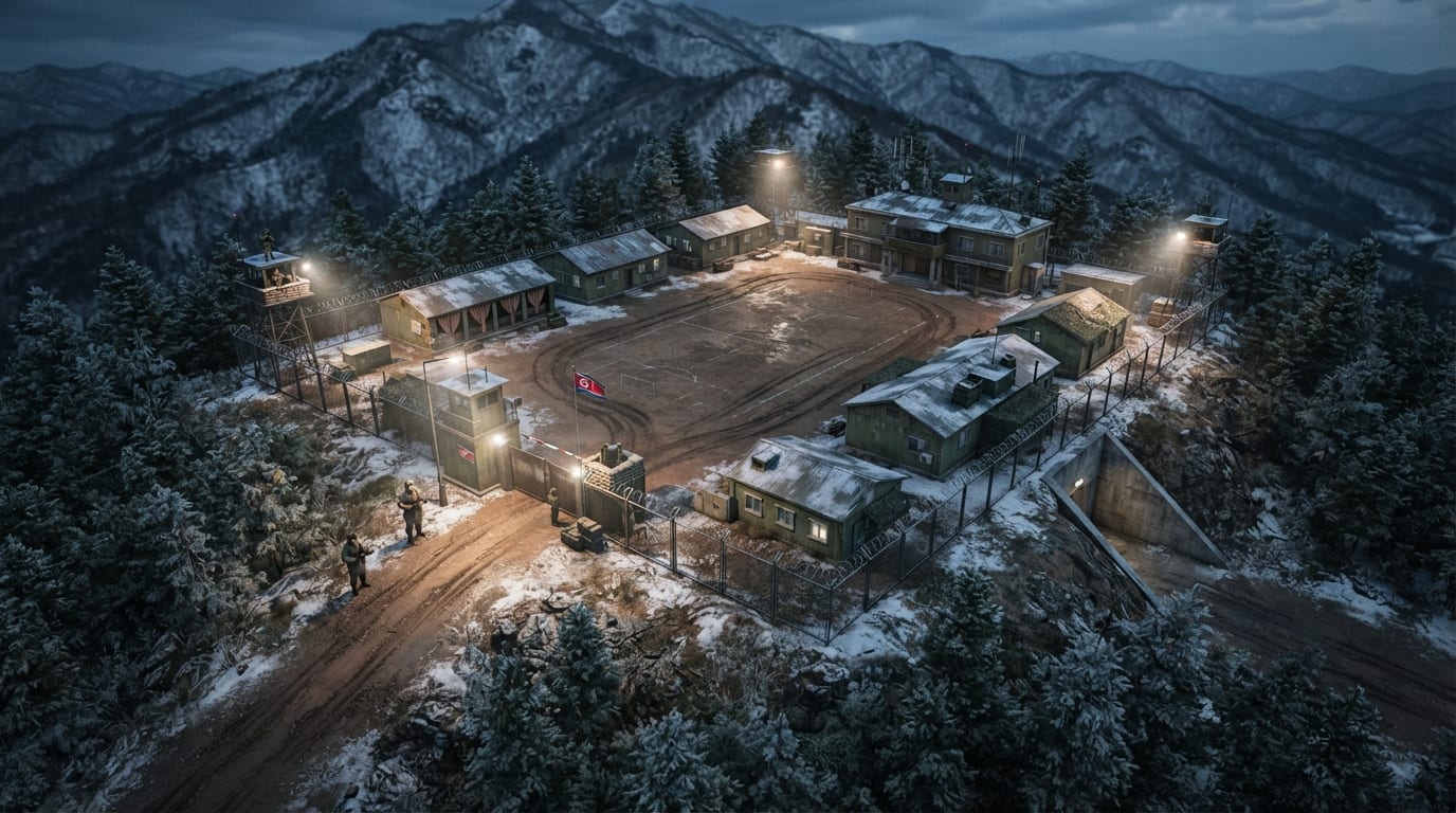 Korean mountain compound