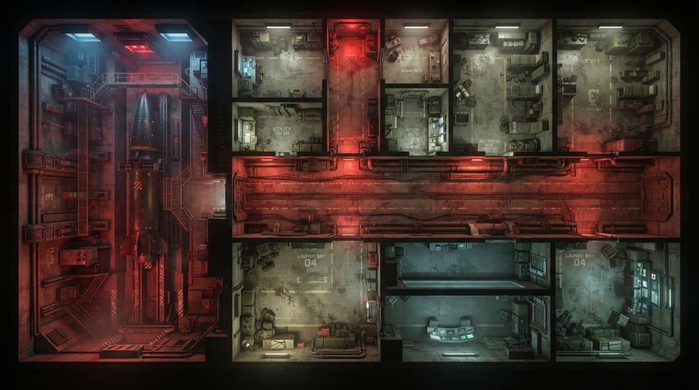 Underground missile facility