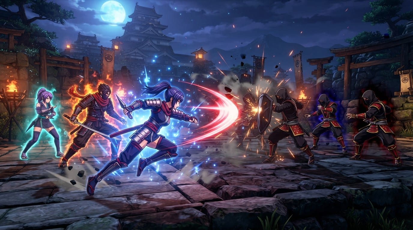 Battle Enemy Shinobi Teams