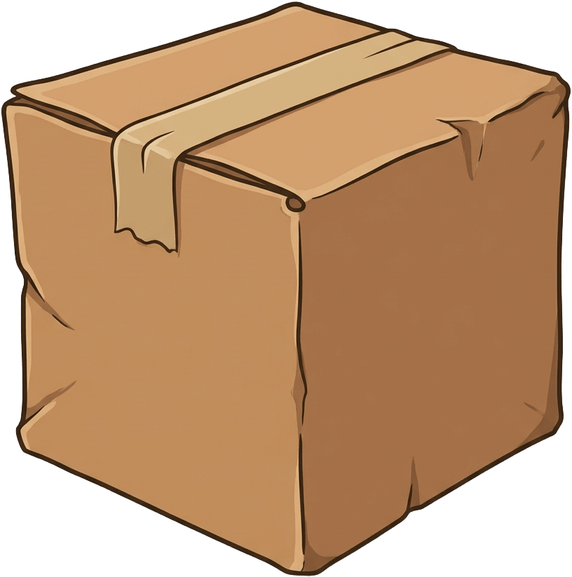 Cardboard Box Sprite