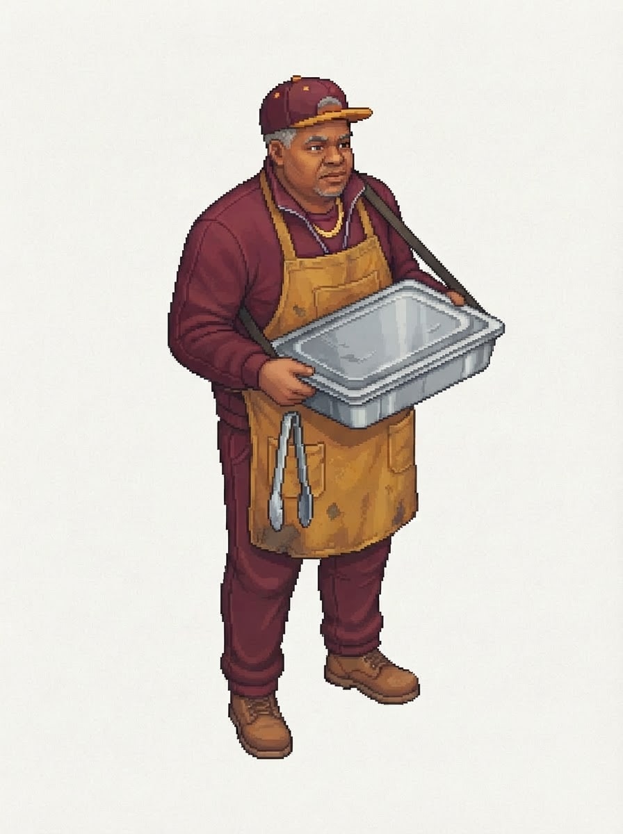 The corner food hustler