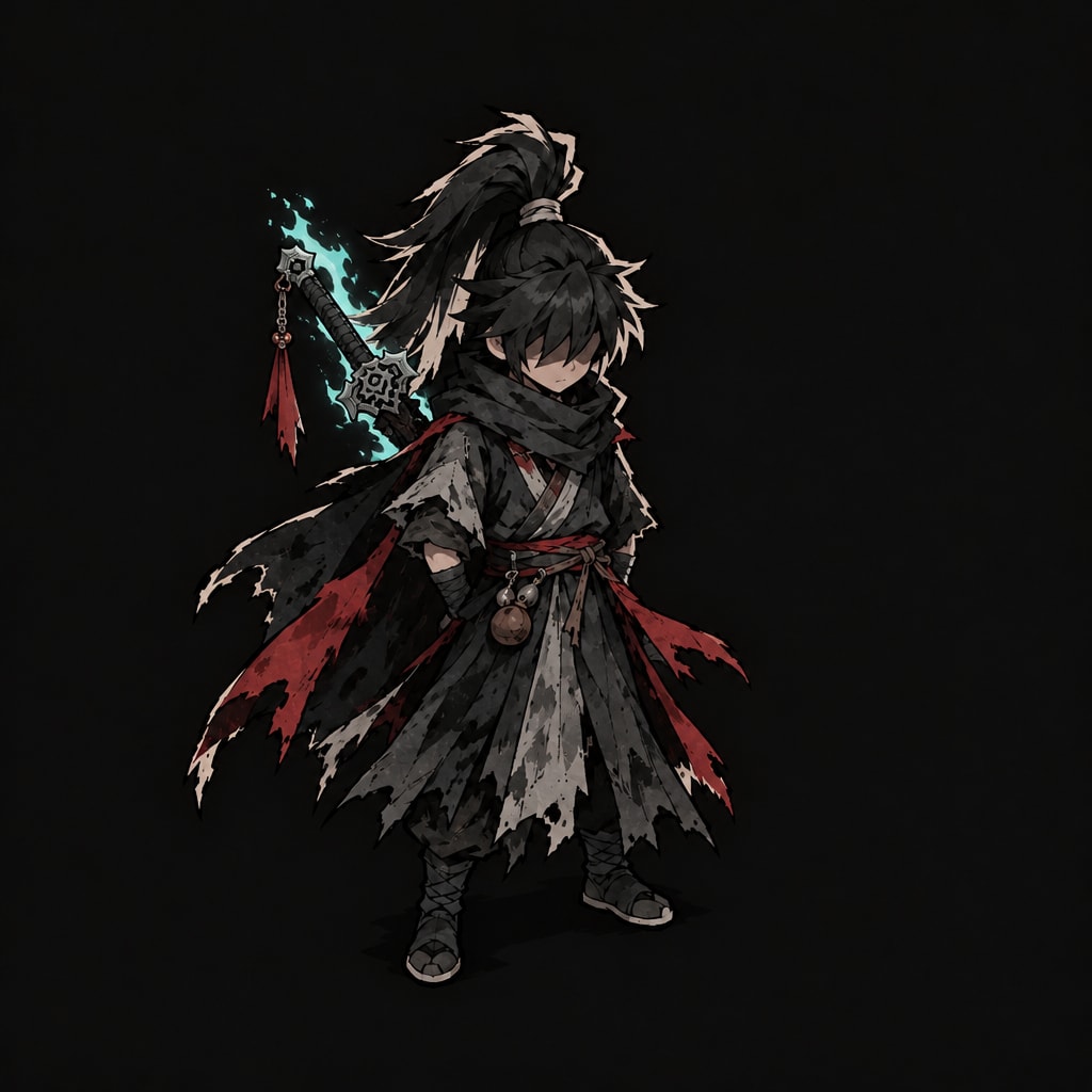 Sword Behind Pose