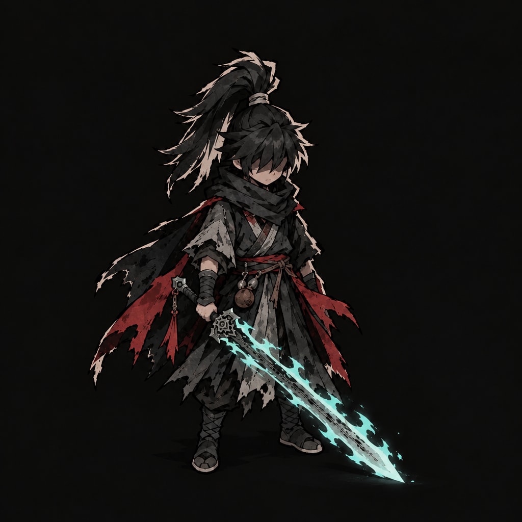 Downward Sword Stance