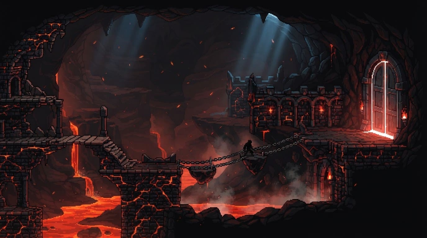 Cursed Obsidian Volcano Keep