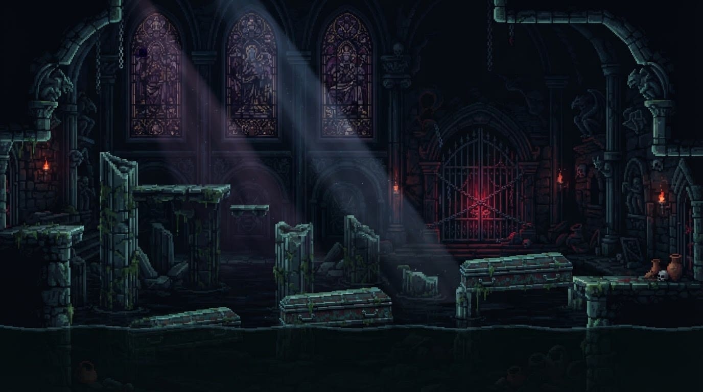 Flooded Cathedral Crypts
