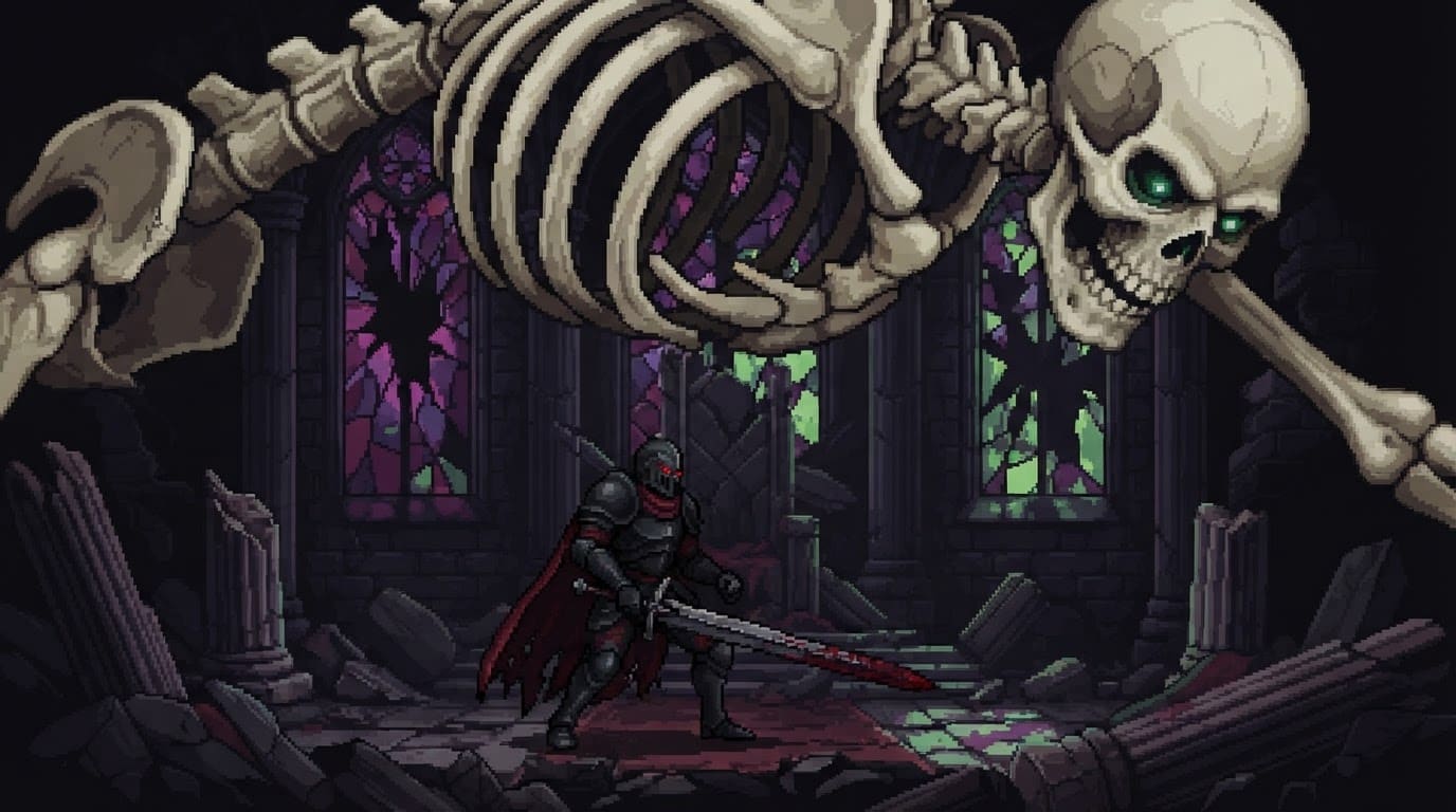 Battle towering undead bosses