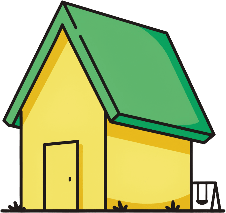 Playhouse building icon