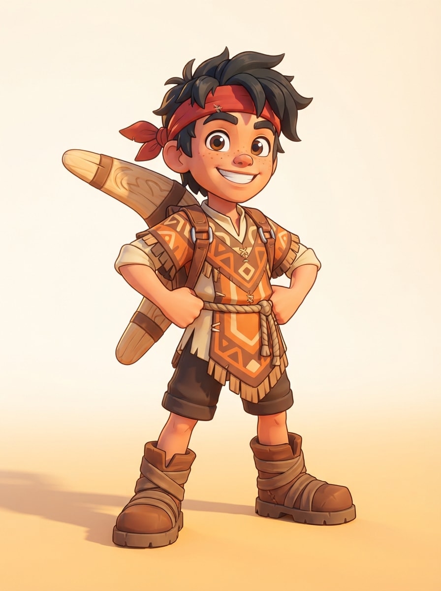 Menino da aldeia