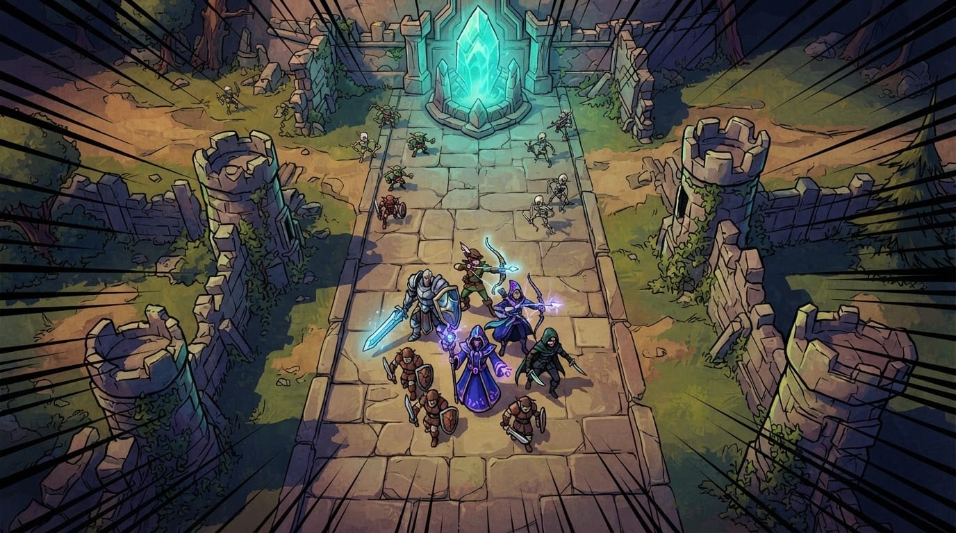 Push lanes with your team