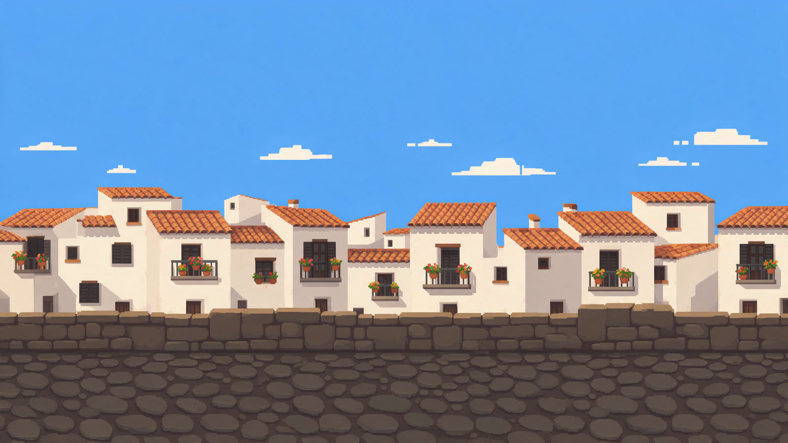 Megaltea Village Backdrop