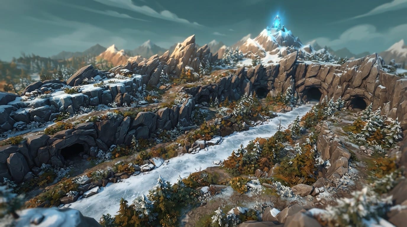 Montagnes des vents éternels