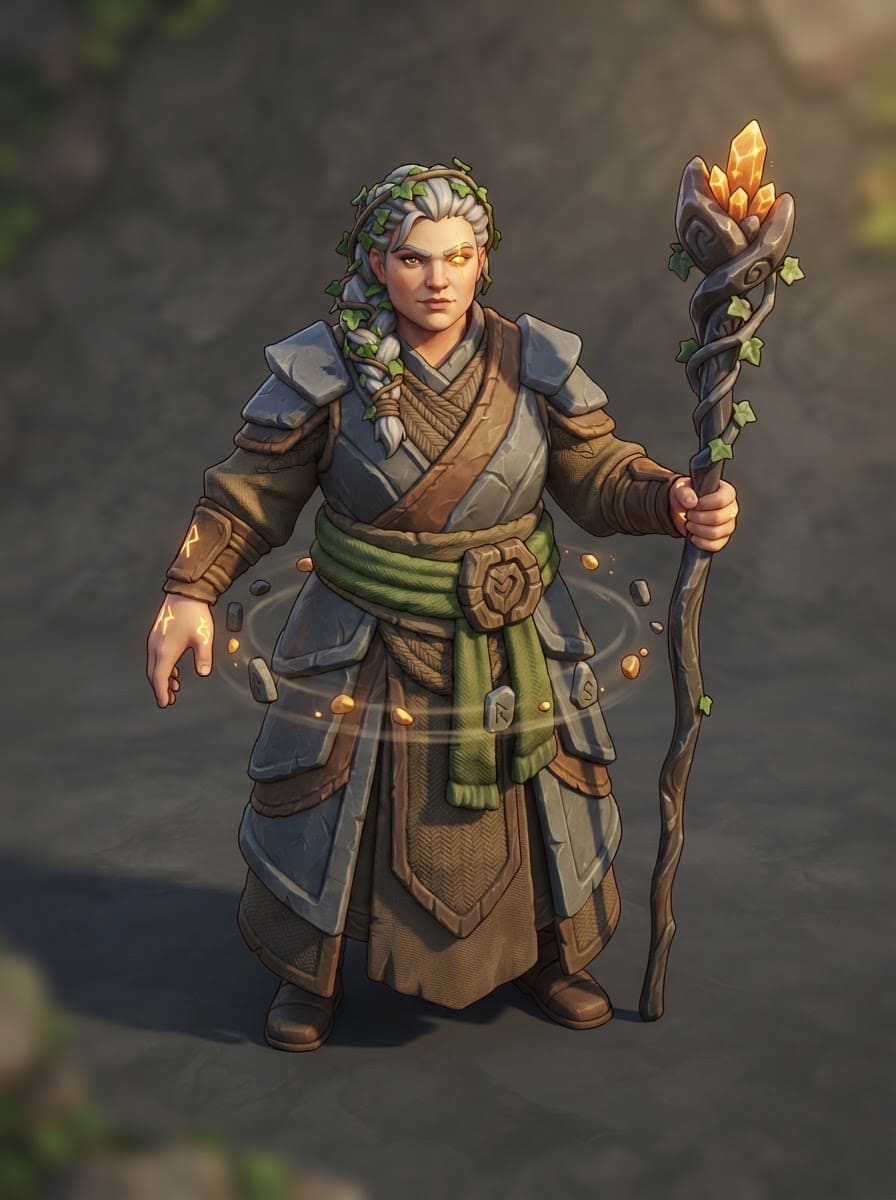 Mara, druide de pierre