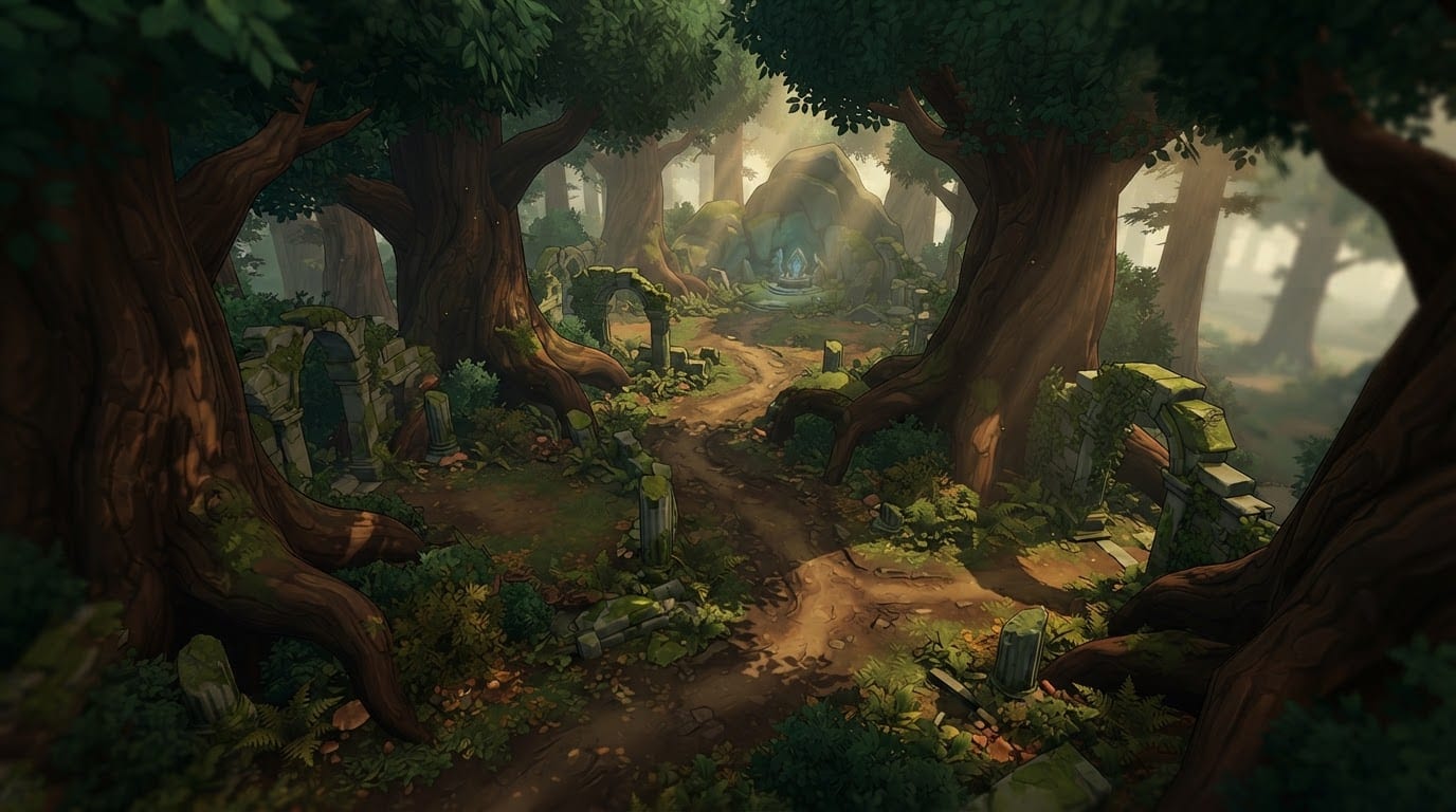 Forêt primordiale dense