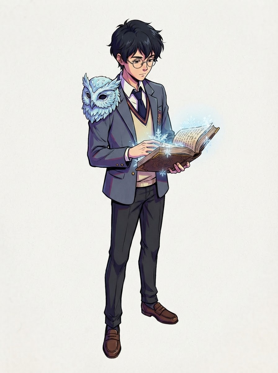 The quiet library boy