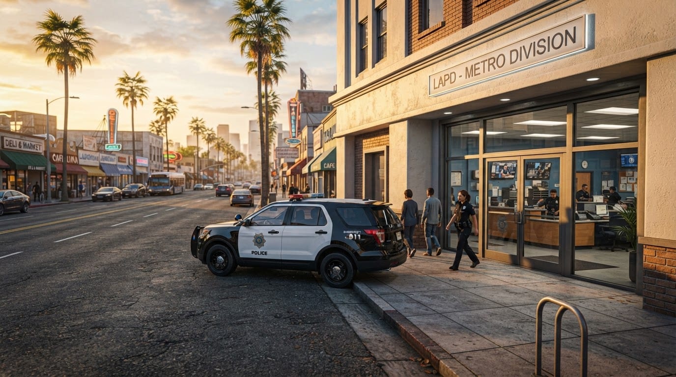 Patrulhar as ruas da LAPD
