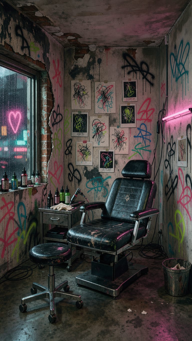 Tattoo Studio Tycoon - Backdrop