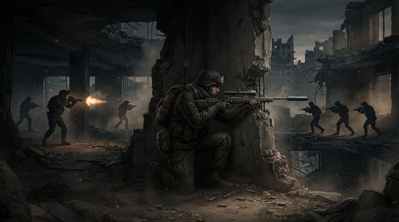 Hold position under fire