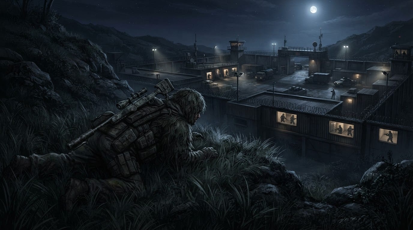 Infiltrate and eliminate silently