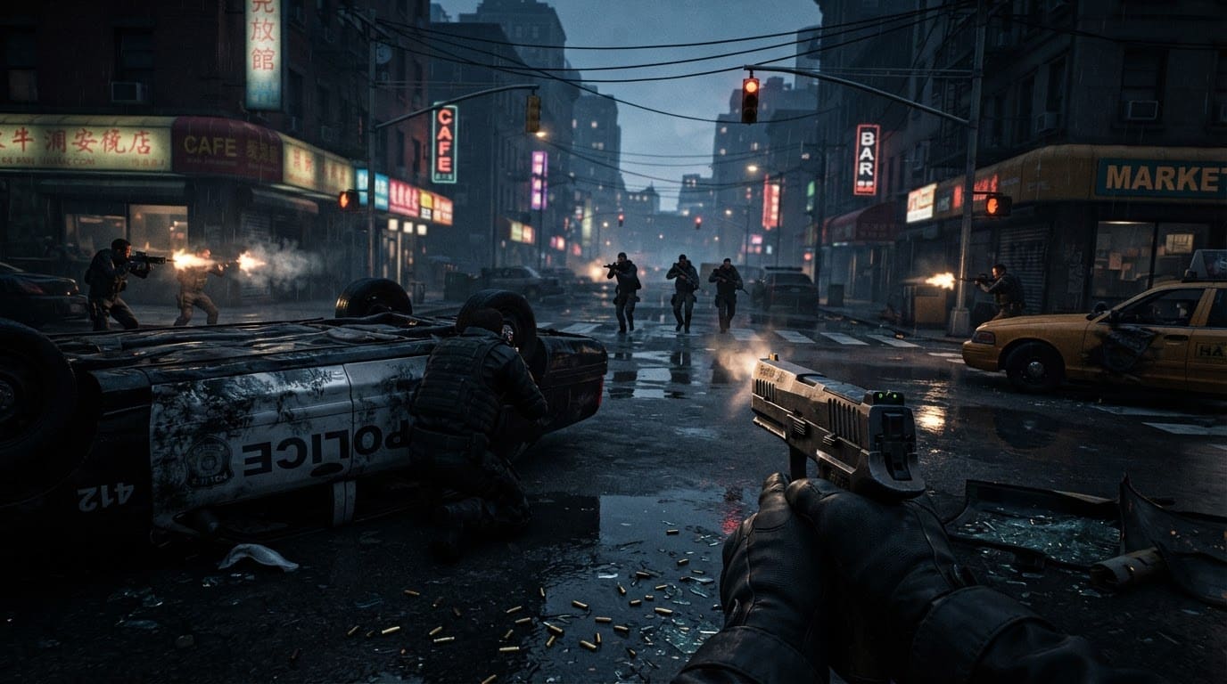 Hold the crossroads under fire