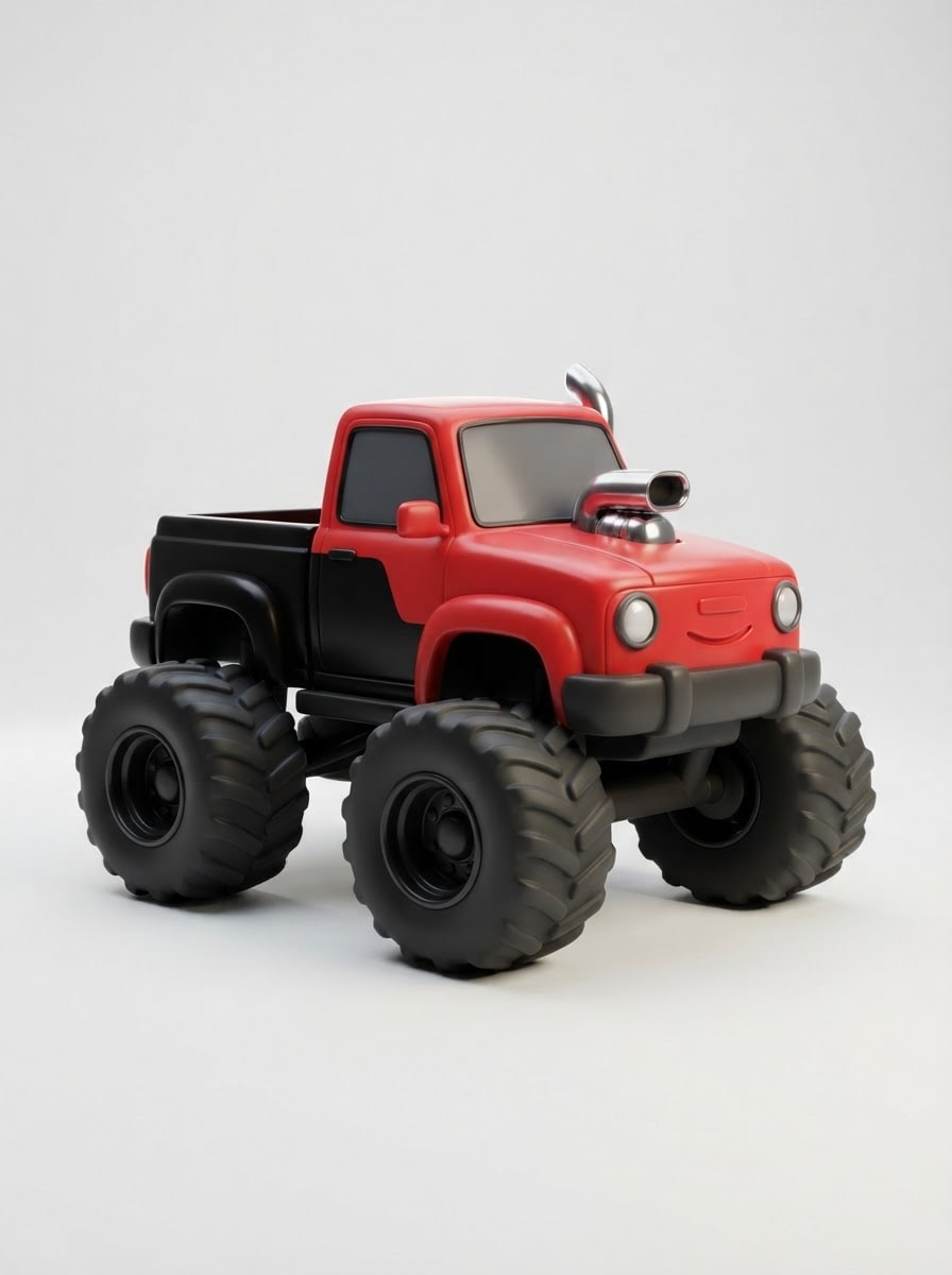 Chunky monster truck - Free 2D Game Art