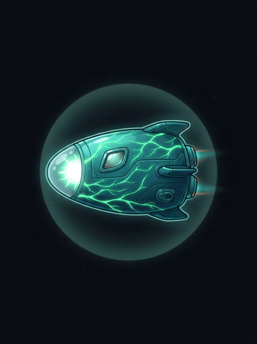 Cápsula orgánica bioluminiscente