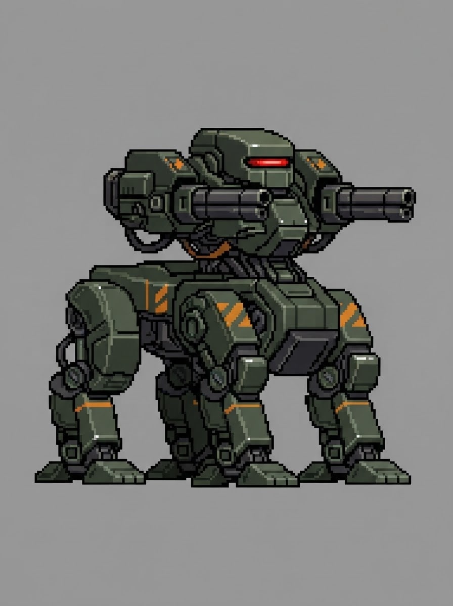 The heavy siege walker
